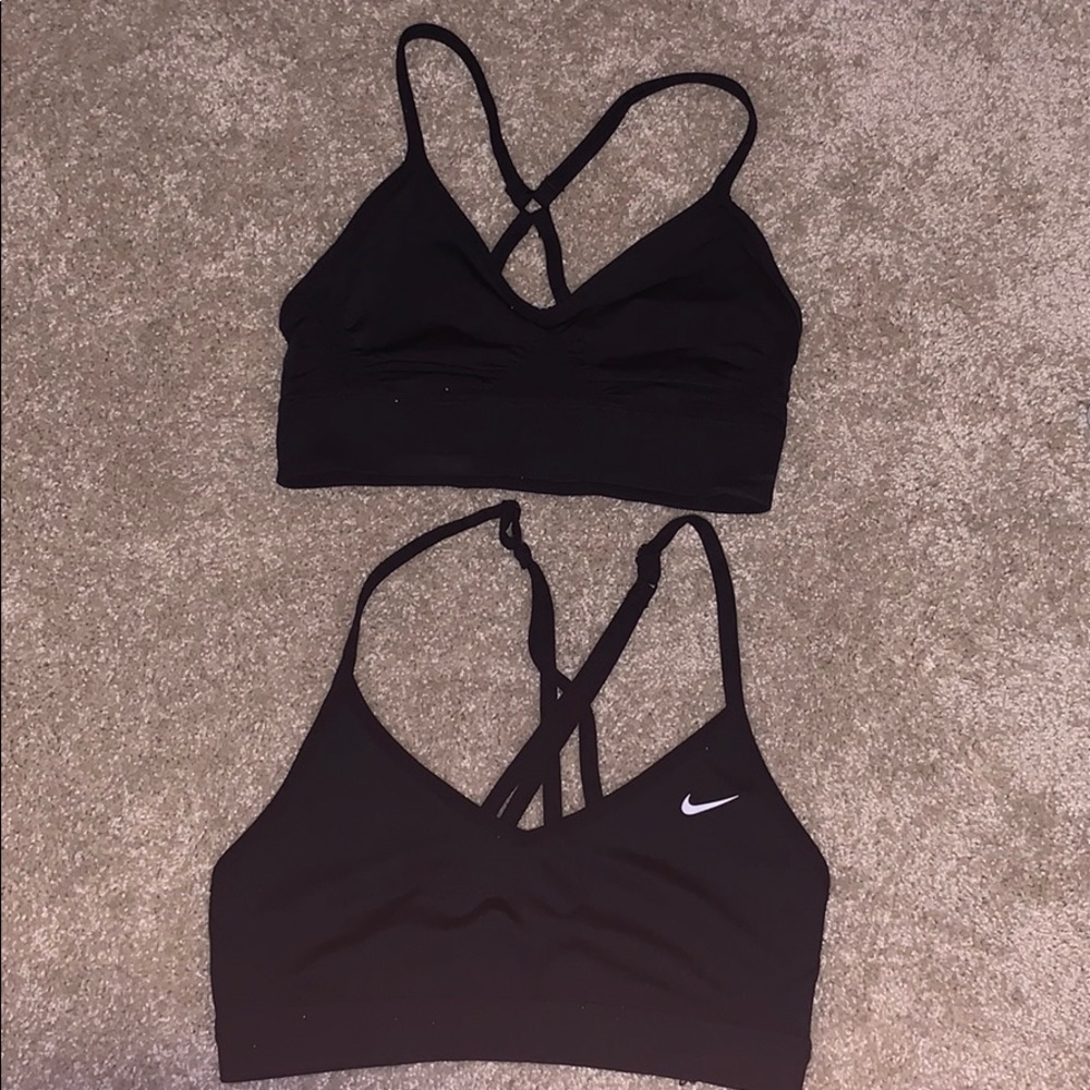 Black Nike Sports Bras
